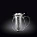Wilmax Thermo Stovetop Safe Glass Teapot Glass | 5.25 H x 4.75 W x 4.75 D in | Wayfair WL-888801/A