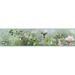 Ophelia & Co. Rubie Ruby 15' x 6" Floral & Botanical 3D Embossed Border Wallpaper in Gray | Wayfair TLL48531B