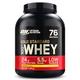 Optimum Nutrition Gold Standard 100% Whey Muscle Building and Recovery Protein Powder With Naturally Occurring Glutamine and BCAA Amino Acids, Banana Cream Flavour, 76 Servings, 2.28 kg