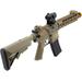 Matrix Sportsline M4 RIS Airsoft AEG Rifle w/G2 Micro-Switch Gearbox M4 RIS 8in Stubby Dark Earth Large ST-AEG-274-B-DE