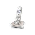 Philips XL4901S DECT-Komforttelefon – Schnurloses Telefon mit Mobilteil – Große Tasten - Lautstärkeregelung - Hörgerätekompatibilität - Festnetztelefon - Weiß