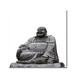 DecorumBY Happy Budha - Unframed Photograph Metal in White | 36 H x 36 W x 1 D in | Wayfair Photography Art- "Happy Budha!" AL CR36D