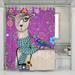 Indigo Safari Sherley Single Shower Curtain Polyester | 70 H x 72 W in | Wayfair DC9C596A305743ADBCF14862784A6449