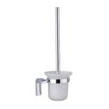 RENIST 14.96in. H Wall Mounted Toilet Brush & Holder Metal in Gray | 14.96 H x 4.72 W x 4.72 D in | Wayfair RN8932
