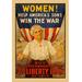 Buyenlarge Women Help America's Sons Win the War by R.H.Parteous Vintage Advertisement in White | 36 H x 24 W in | Wayfair 0-587-00982-9C2436