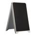 Symple Stuff A-Frame Free Standing Chalkboard Plastic in Gray | 34.65 H x 19.7 W x 25.2 D in | Wayfair UPYP001000X2000