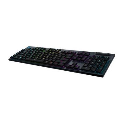 Logitech G G915 LIGHTSPEED Wireless RGB Mechanical Gaming Keyboard (Carbon, GL Clicky) 920-009103