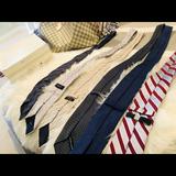 Gucci Accessories | Bundle Of Designer Brand Ties Luxury Modern Ties | Color: Cream/Gray | Size: Os