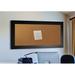 Lark Manor™ Linlin Wall Mounted Bulletin Board Wood/Cork in Brown | 54 H x 24 W x 0.75 D in | Wayfair BRYS4038 32815857