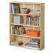 Jonti-Craft Young Time® 47.5" Bookcase Wood in Brown/Yellow | 47.5 H x 36.5 W x 12 D in | Wayfair 7117YT