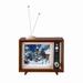The Holiday Aisle® Musical TV w/ Sledders Plastic | 4.5 H x 3.75 W x 6 D in | Wayfair 36432