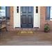 Red Barrel Studio® Hanningt Vinyl Non-Slip Outdoor Door Mat Coir | Rectangle 1' 6" x 2' 6" | Wayfair NEDH1196 34522941