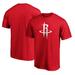 Men's Fanatics Red Houston Rockets Primary Team Logo T-Shirt