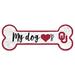 Fan Creations Arizona Dog Bone Sign, Wood in Red | 6 H x 12 W x 0.25 D in | Wayfair C1029-Iowa State