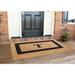 Red Barrel Studio® Glastbury Heavy Duty Coco Single Picture Frame Monogrammed 60 in. x 38 in. Outdoor Door Mat Coir | Wayfair