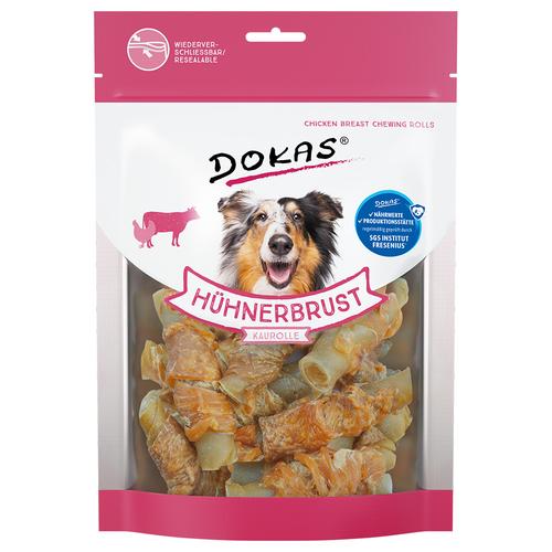 Dokas Hundesnack Hühnerbrust Kaurolle - Sparpaket: 4 x 250 g