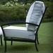 Canora Grey Millom Deep Seating Outdoor Chair w/ Cushion Metal in Black | 34 H x 29.25 W x 35 D in | Wayfair 41F3525AF13C40409B355CEF1CEEF9FA
