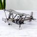 World Menagerie Taybah Hand Crafted Recycled Metal Rustic Sculpture Metal in Gray | 3.5 H x 7.75 W x 6.5 D in | Wayfair 186527