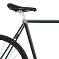 MOOXIBIKE Racing Green Matt metallic Mini Fahrradfolie für Rennrad, MTB, Trekkingrad, Fixie, Hollandrad, Citybike, Scooter, Rollator für circa 13 cm Rahmenumfang