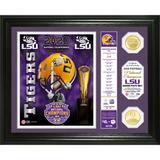 Highland Mint LSU Tigers College Football Playoff 2019 National Champions 13'' x 16'' Banner Bronze Coin Photo