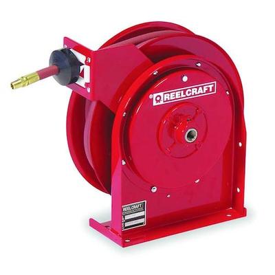 REELCRAFT 5450 OLP Spring Return Hose Reel, 1/4 in Hose Diameter, 50 ft Length,