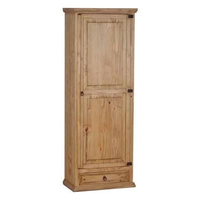 MiaMöbel Mexico Dielenschrank, Schuhschrank Massivholz Pinie Landhaus Mexiko Möbel Mexikanisch Image