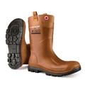 Botte de sécurité fourées RIGAIR PRO FUR S5 SRA SRC CI Dunlop® marron/noir P44 - COVERGUARD - 9RFPO90044