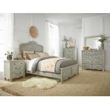 Chatsworth King Panel Bed in Mint - Progressive Furniture B644-94/95/78