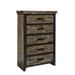 Renegade Chest in Black & Honey - Progressive Furniture B607-14