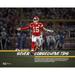 Patrick Mahomes Kansas City Chiefs Unsigned Playoff Moment Seven Consecutive Touchdown Drives Comeback Victory Spotlight Photograph