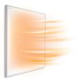 KIASA – 350 Watts - Far Infrared Panel Heater – Ceiling or Wall Mount Heater - Home or Office Electric Low-energy Heater - Size 595x595x22mm