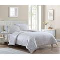 Laura Ashley Victoria Collection Luxury Premium Ultra Soft Duvet Set, Lightweight & Comfortable Bedding, Stylish Design for Home Décor, King, Taupe