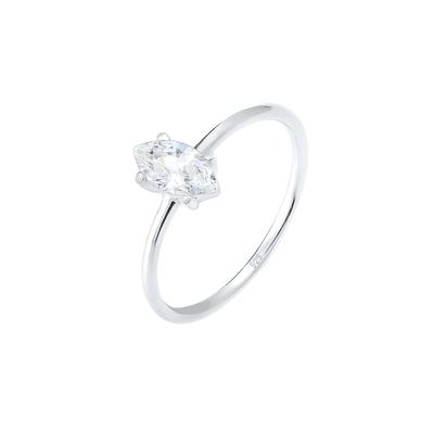 Elli - Verlobung Marquise Zirkonia Stein 925 Silber Ringe 1 ct Damen