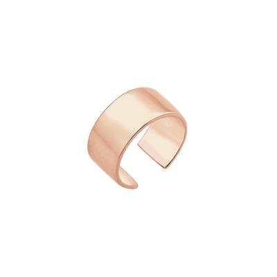 Elli Basic Single Earcuff Trend 925 Sterling Silber rosefarben Damen