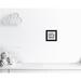 Casa Fine Arts Eat Sleep Game Repeat Wall Décor Paper in Black | 10 H x 10 W x 0.63 D in | Wayfair 24775-01