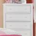 One Allium Way® Hickman 5 Drawer 32" W Solid Wood Chest Wood in White | 50 H x 32 W x 17 D in | Wayfair D7EB40B273004D7DAB0E6B2A33ACAB9C