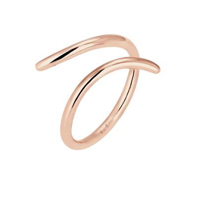 Elli Wickelring Statement Geo Blogger 925 Silber 52 Damen