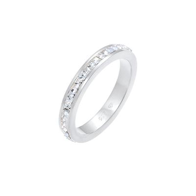 Elli PREMIUM - Elli PREMIUM Ring Bandring Geo Shape Kristalle 925 Silber Ringe 1 ct Damen (63.99 € / 1 ct)