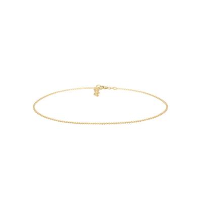 Elli - Basic Erbskette Choker 925 Sterling Silber Ketten 1 ct Damen