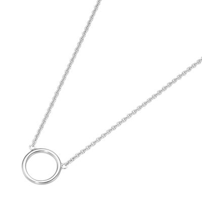 Giorgio Martello Milano Collier Kreis Anhänger, Silber 925 45 cm Damen Image