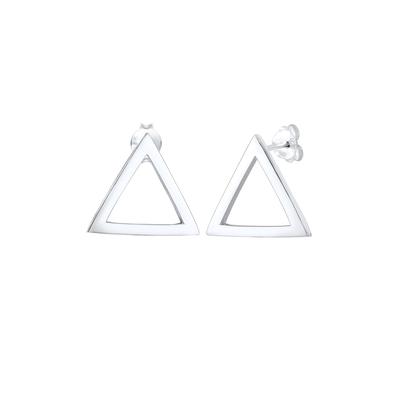 Elli - Stecker Dreieck Geo Minimal Trend Basic 925 Silber Ohrringe 1 ct Damen Image