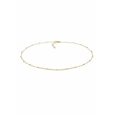 Elli - Basic Choker Kugelkette Trend Blogger 925 Silber Ketten 1 ct Damen