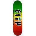 Flip HKD Legalize Rasta 8.25"x32.31" Deck Skateboard, Erwachsene, Unisex, Mehrfarbig (Mehrfarbig)