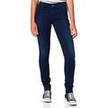 Replay Women's Luz High Waist Skinny Jeans, Blue (Dark Blue 9), 27W / 28L