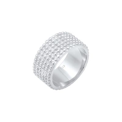 Elli Basic Bandring Dots Trend Cool 925 Silber 56 Damen Image
