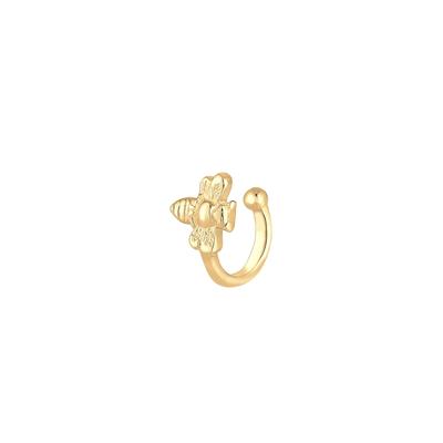 Elli Single Earcuff Biene Sommer 925 Sterling Silber OneSize Damen