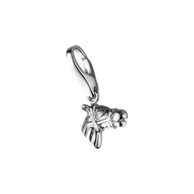 Giorgio Martello Milano - Charm Pferdekopf, Silber 925 Charms & Kettenanhänger 1 ct Silber Damen