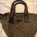 Gucci Bags | Authentic Gucci Mini Tote Gg Brown/Red/Green | Color: Brown/Tan | Size: Os