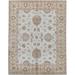 Brown/Gray 96 x 0.25 in Area Rug - Bokara Rug Co, Inc. Hand-Knotted High-Quality Blue & Gold Area Rug Wool | 96 W x 0.25 D in | Wayfair