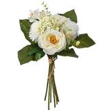 Ophelia & Co. Peony Roses Mixed Stem Polyester | 13 H x 6 W x 6 D in | Wayfair 53669CA10ABD453AB501AC59CEE68B7B